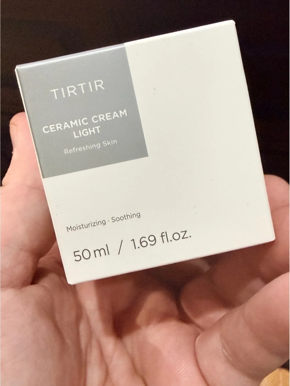 TIRTIR Ceramic Cream Light Moisturizing Skin Cream 50ml